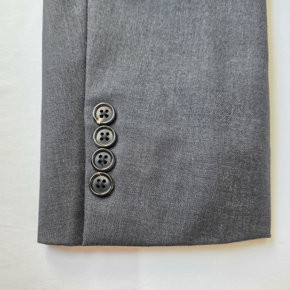 Quiet Luxury Hickey Freeman Beacon Blazer Men 42R Gray Wool USA Made Sport Coat - Picture 8 of 16
